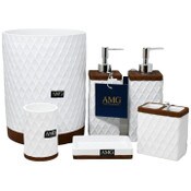 Wholesale - 6PC Diamond Design Bath Set
